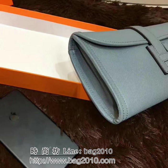 HERMES愛馬仕 四季百搭實用款 原版Epsom皮 Jige 女士手抓包 JD1118